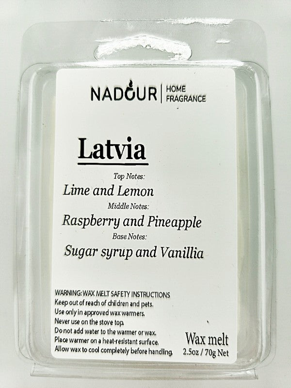 Latvia (wax melt) 70g Net