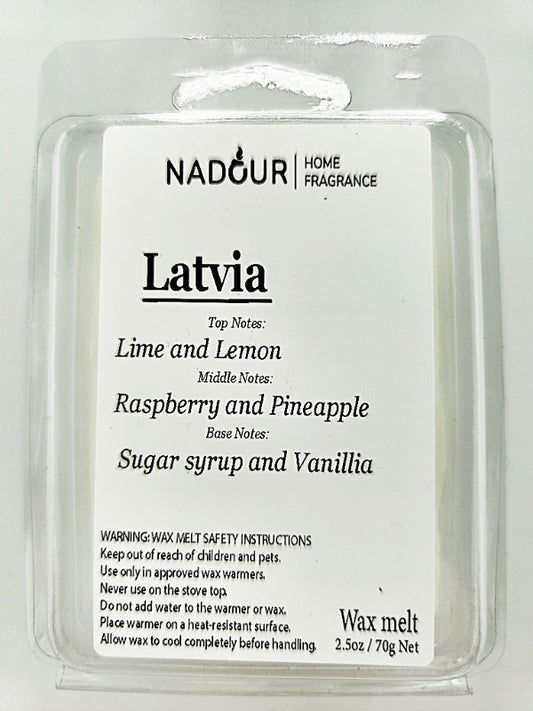 Latvia (wax melt) 70g Net