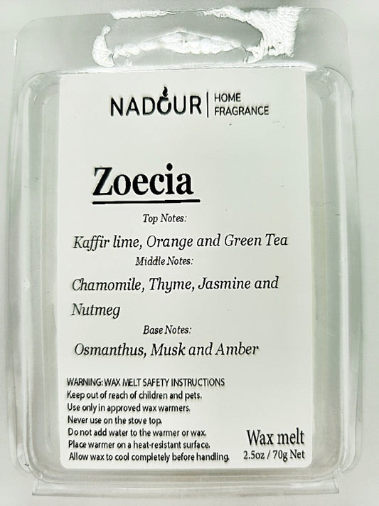 Zoecia (wax melt) 70g Net
